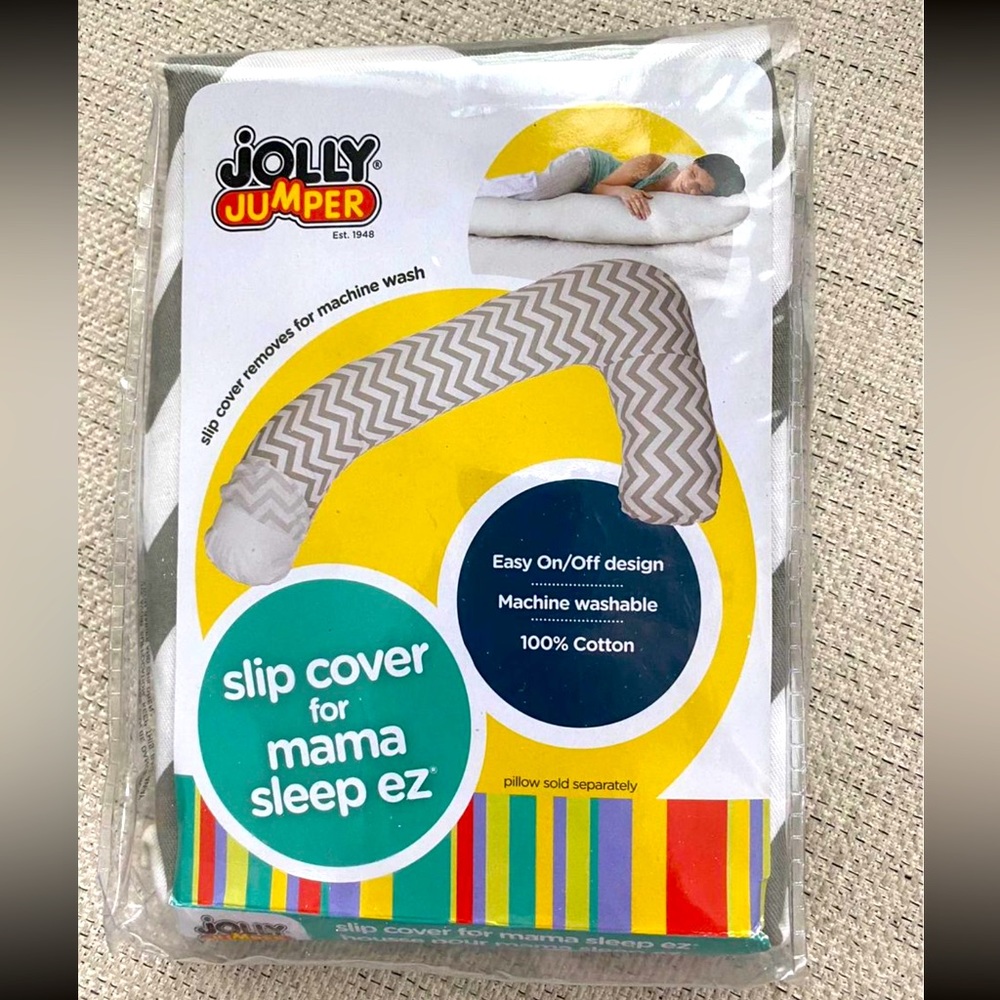 Jolly Jumper Sleep Ez Chevron Slip Cover NWT